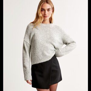 Abercrombie & fitch Black Wrap Skort | Size S